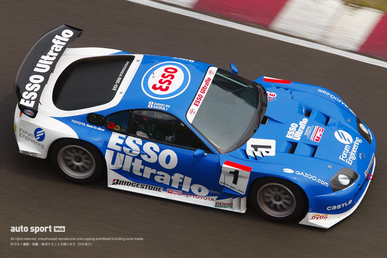 動作確認済み 1/10 エッソ ウルトラフロー JZA 80 スープラ TT01 動作