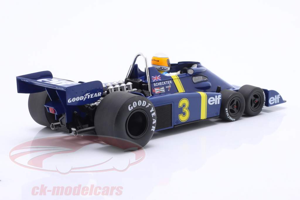 Tyrrell P34: On six wheels to the Grand-Prix-victory