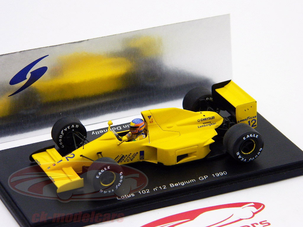 Spark 1:43 Martin Donnelly Lotus 102 F1 Belgium GP 1990 S1783