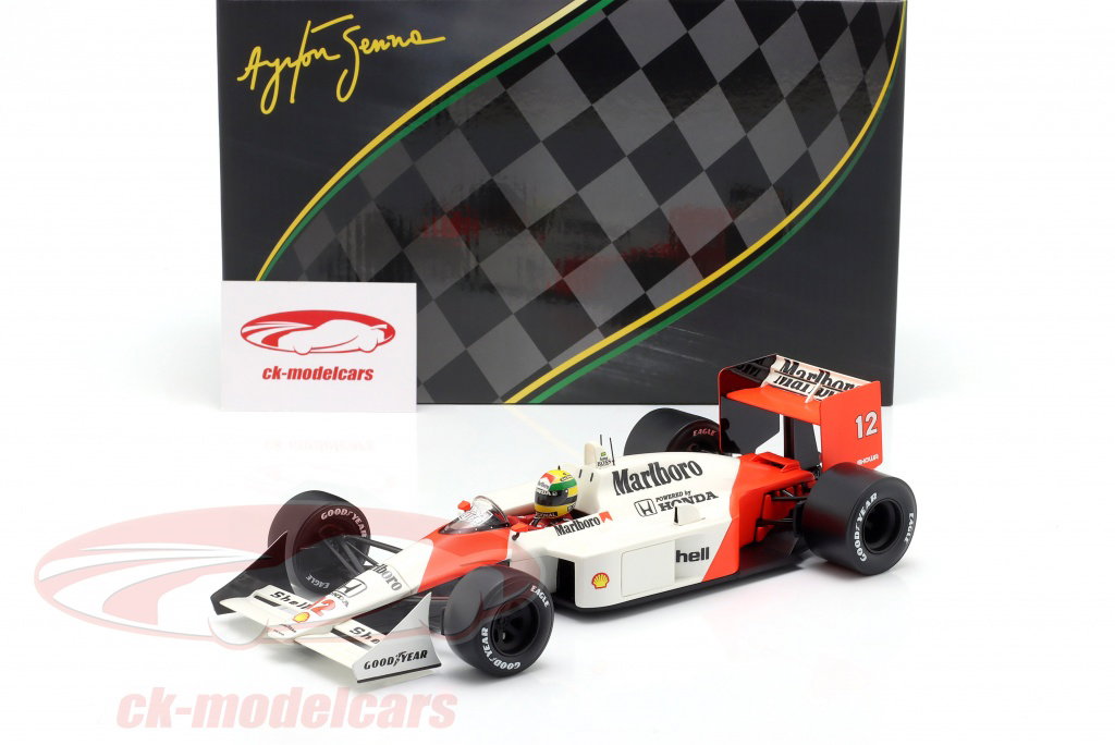 Premium X 1:18 Ayrton Senna McLaren MP4/4 #12 勝者 日本 GP 式 1