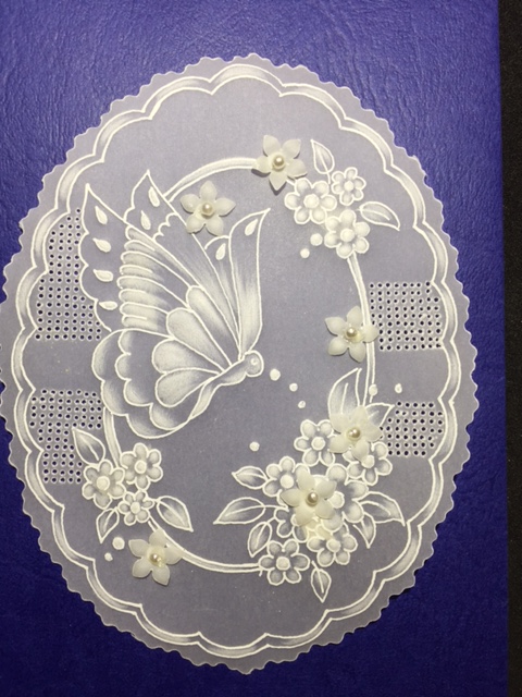 名古屋・ペーパークラフト】清楚で繊細なパーチメントクラフト体験