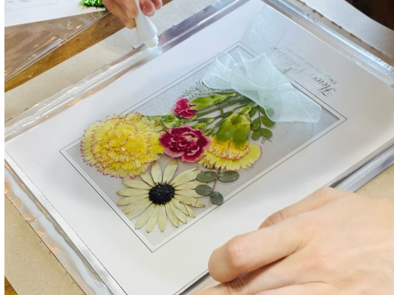 変色しない押し花額づくり お花の鮮やかさを永く楽しむ/押花・レジン