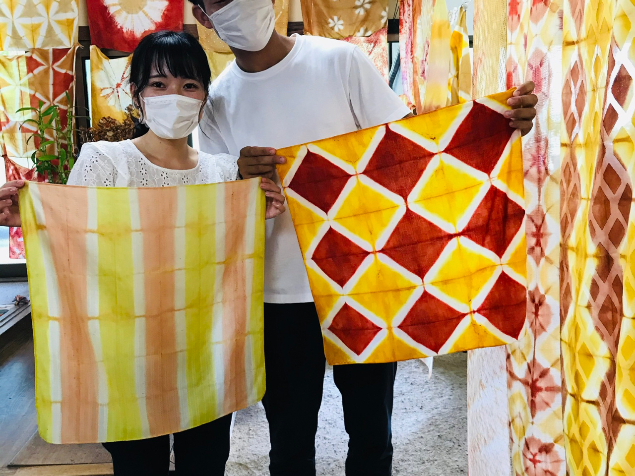 ☆プレゼント・お土産にも草木染のハンカチ作り【約2時間】/水谷