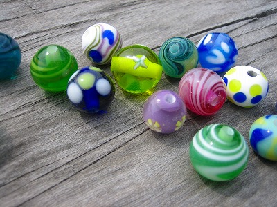 世界で一つとんぼ玉制作体験 大人高校生以上16歳以上から 3個制作/いい