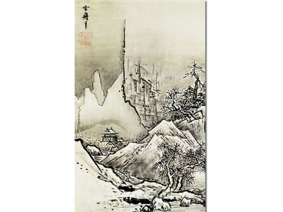 大阪市・西天下茶屋駅】町屋で書道教本進呈の墨絵ワークショップ：基礎