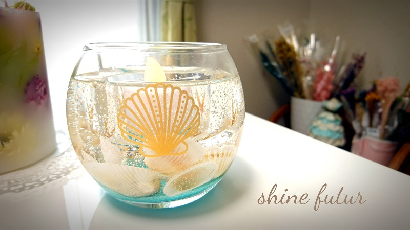 ☆Hawaiianキャンドルホルダーレッスン☆】ハワイ好きの方にはとっても