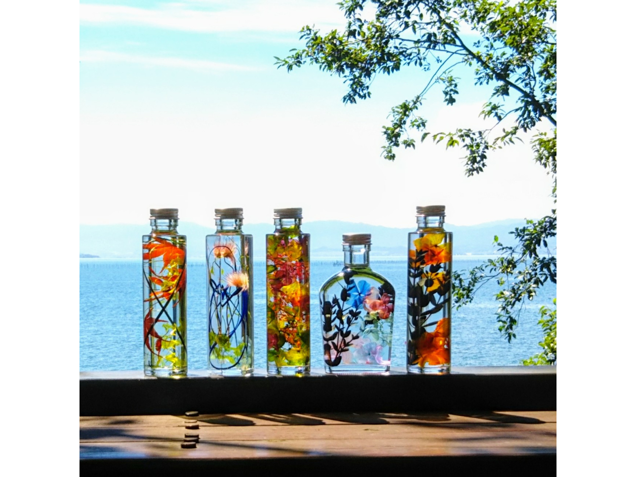 ハーバリウム体験（2本）＊たくさんのお花の中から自由に選んで