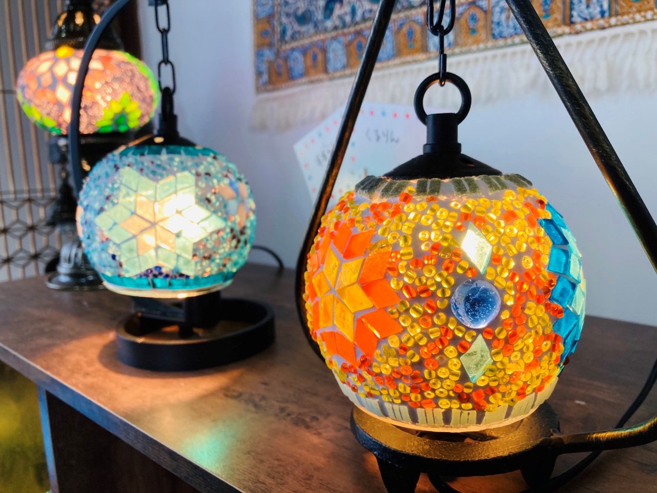入間×ランプシェード】トルコモザイクランプ 手作り体験＜インテリア