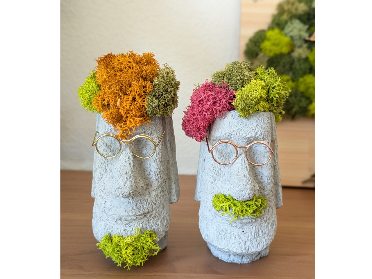 山形県天童市広重美術館】生きている植物スカンディアモスアート体験