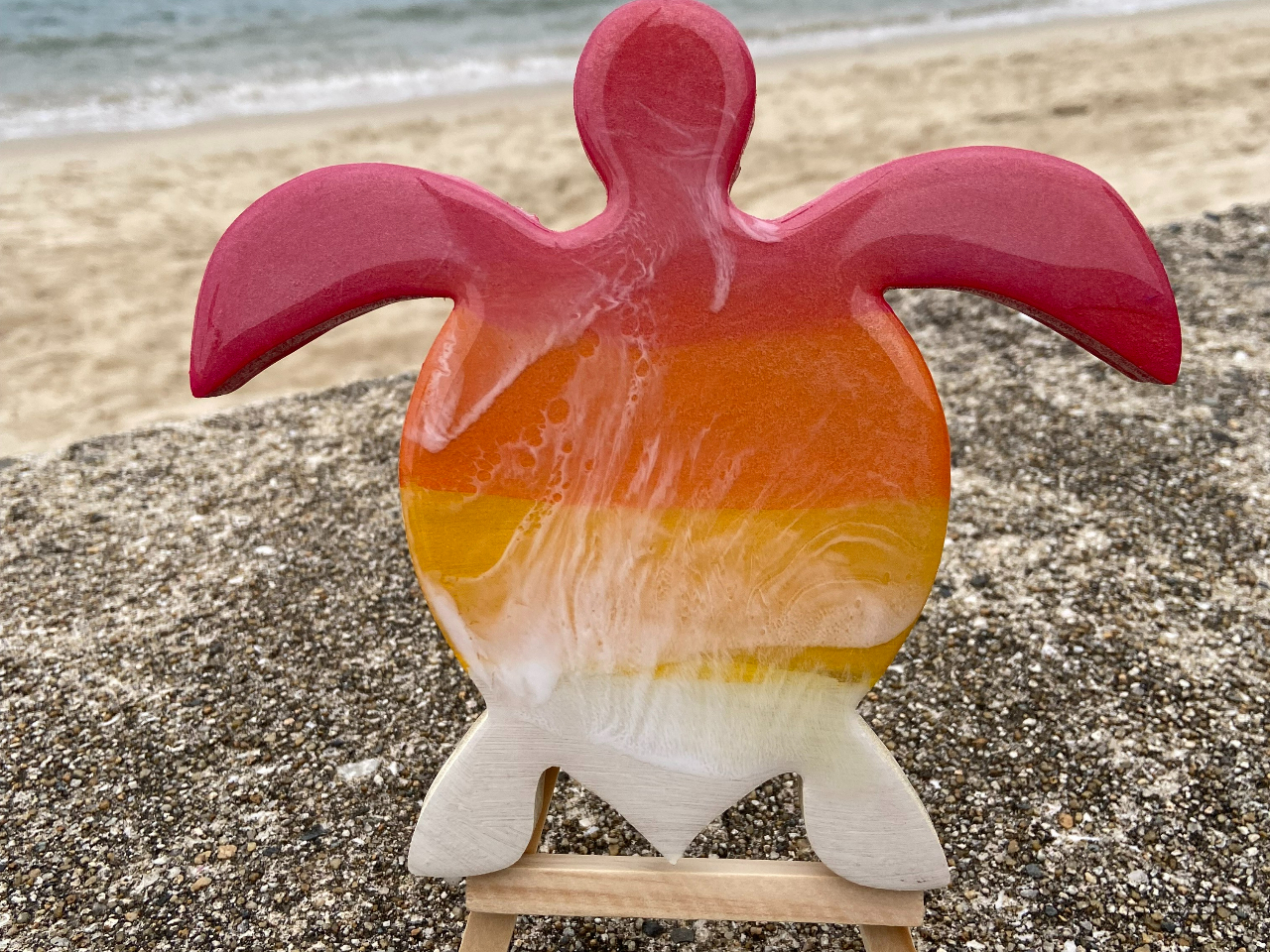 オーシャンレジンアート体験】SNSでも人気☆福岡市で海を閉じ込めた