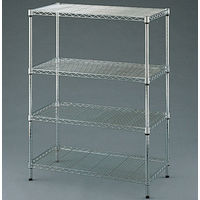 アイリスオーヤマ 柱25 メタルラックセット 幅660mm×奥行360mm×高さ