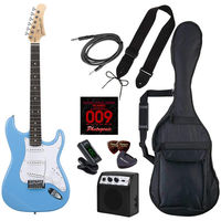 Photo Genic フォトジェニック エレキギター ST-180/UBL ライトセット