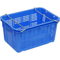 サンコー サンテナー A48 PP H付 42.1L BL 10420001 10個（直送品