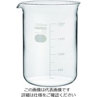 HARIO ビーカー 目安目盛付 100ml B-100-SCI 1個 855-7564（直送品