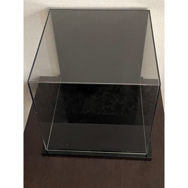 KMA アクリルケース B(300H・背面黒)底300角 1台入 021-SN35M_356 1台