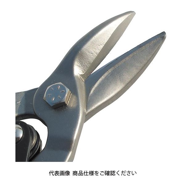 藤原産業 SK11 金切鋏 倍力型 ロング SMSー290B 1個（直送品） - アスクル