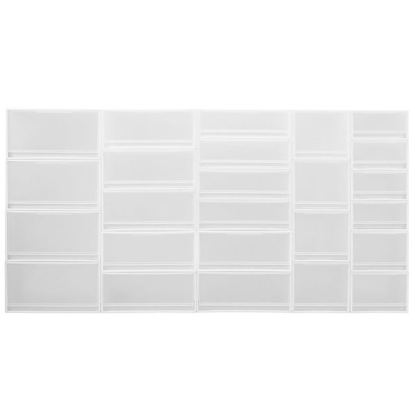 まとめ買いセット】無印良品 ポリプロピレン 収納ケース ワイド 小 約