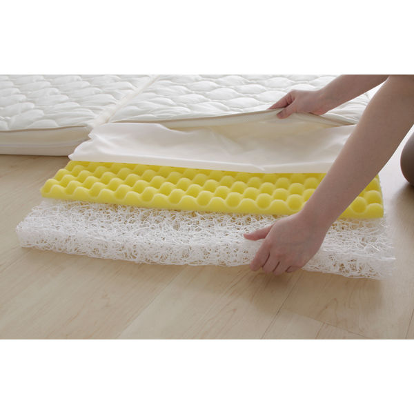 アイリスオーヤマ マットレス セミダブル 折りたたみ 三つ折り 高反発