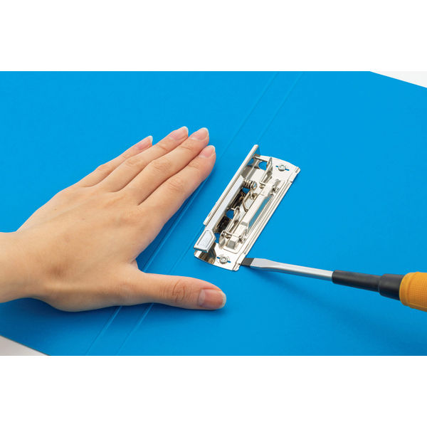 ライオン事務器 パームファイル No.84 A4S 青 11516 1セット(3冊