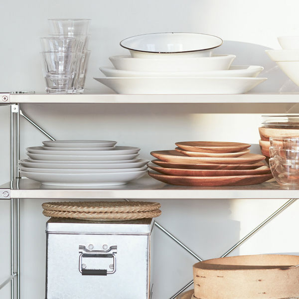 無印良品 アカシア プレート 約直径26×高さ2cm 1セット（1個×3） 良品