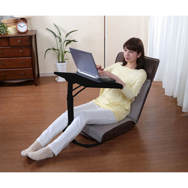 谷村実業 マルチテーブル ブラック TAN-838(BK) 1個（直送品） - アスクル