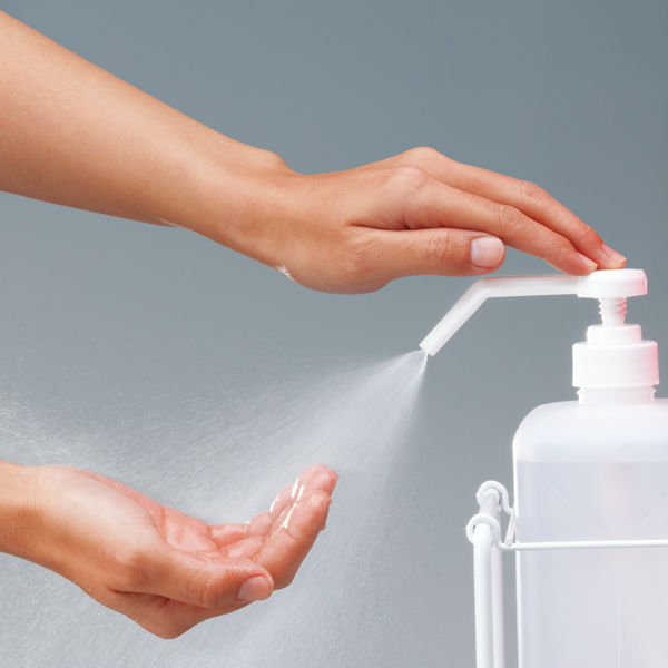 サラヤ アルペット手指消毒用α 1L ポンプ付 4987696412316 1箱（10本入