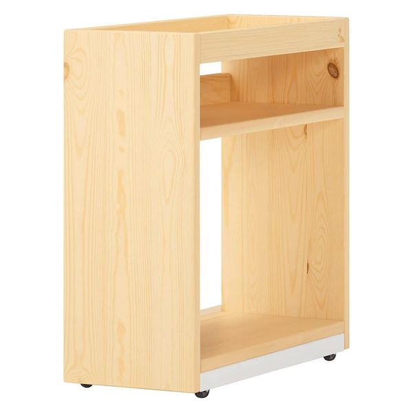 無印良品 パイン材デスクワゴン 幅24×奥行55×高さ57.5cm 良品計画