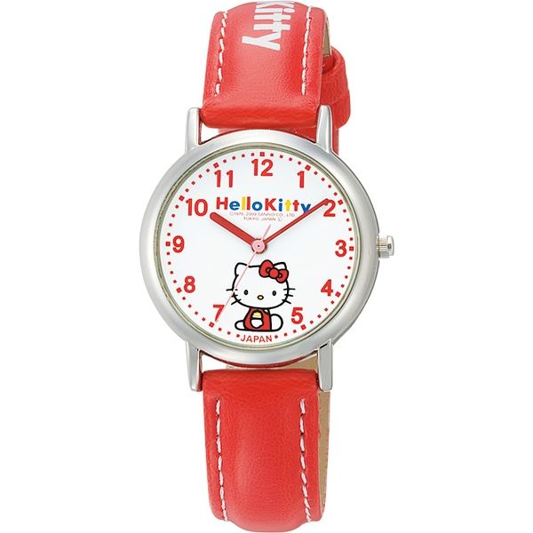 シチズンQ&Q 日本製HELLO KITTY 腕時計 0005N001 1本（直送品） - アスクル