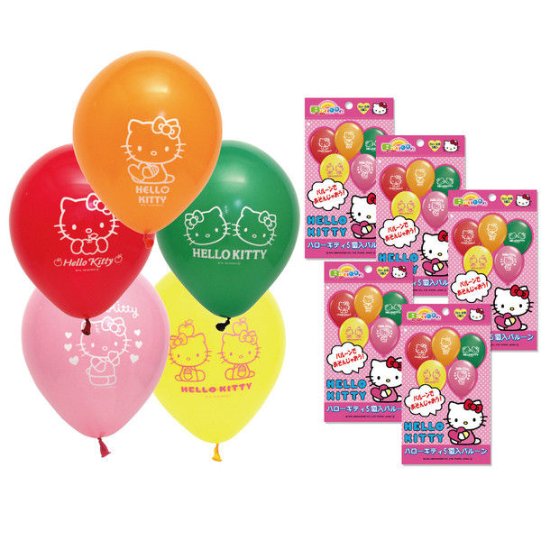 ハローキティバルーン 28CM 5袋セット 0702120110 1セット（25個入：1