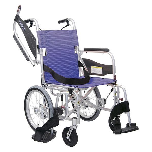 カワムラサイクル 超軽量車いす（介助用）ふわりす+ 24-6617-0102 マ