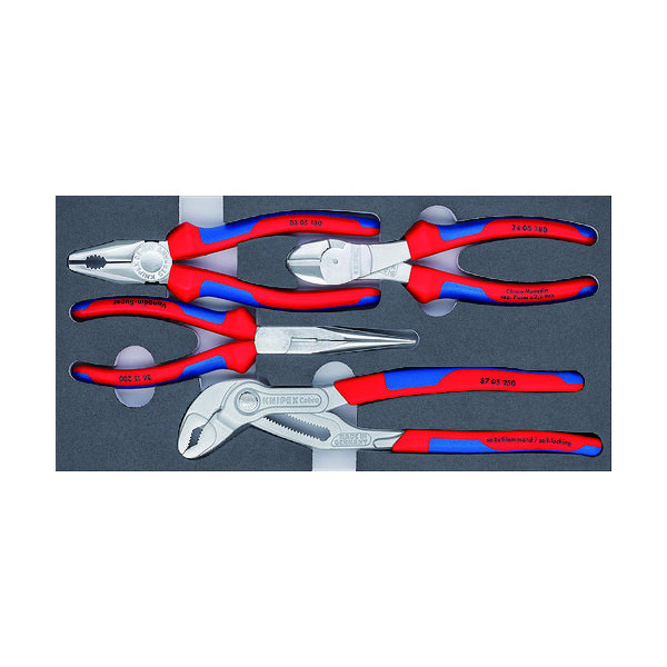 KNIPEX プライヤーセット ベーシッククロム 002001V17 1セット 116