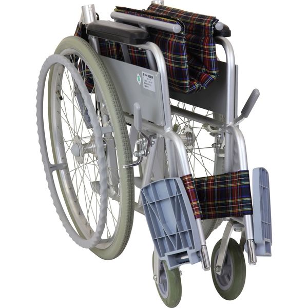 幸和製作所 車いす ハンドブレーキ付アルミ製車いす B-30 1台（直送品