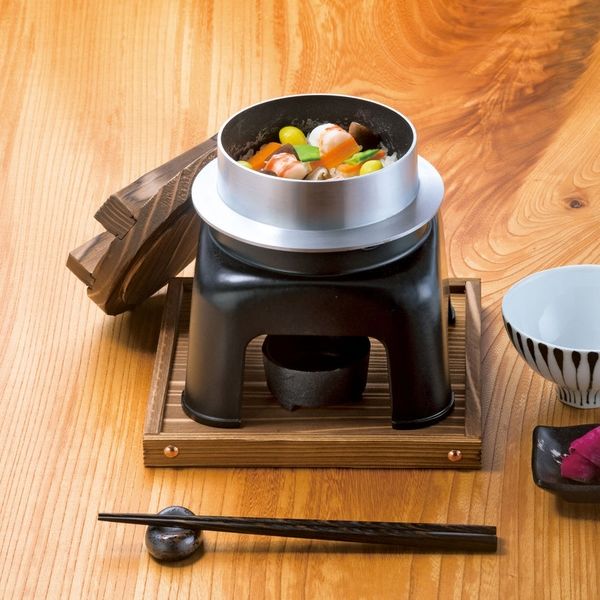 ヤマコー ニュー釜めしカマドセット 内側フッ素加工 21578 1セット