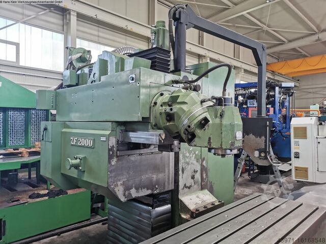 🏷️ ZAYER ZF 2000 - used Bed Type Milling Machine - Universal for