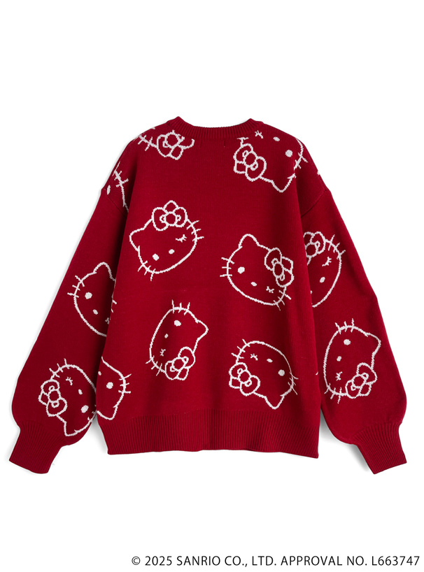 サンリオキャラクターズ ハローキティニットトップス[sf1183