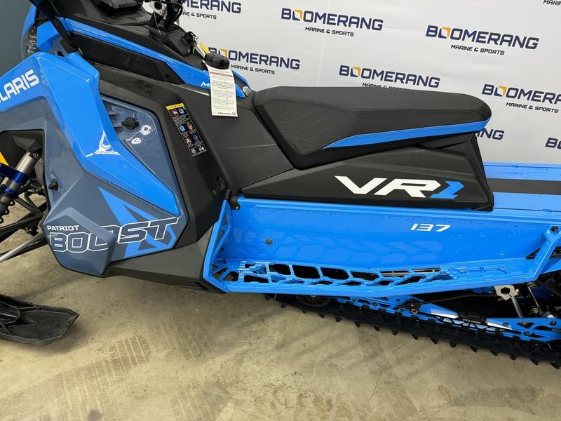 2024 Polaris® Patriot Boost Indy VR1 137 Zenith Blue | Boomerang
