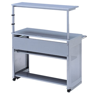 サンワサプライ】周辺機器多数設置可能な1000幅パソコンデスク PDK