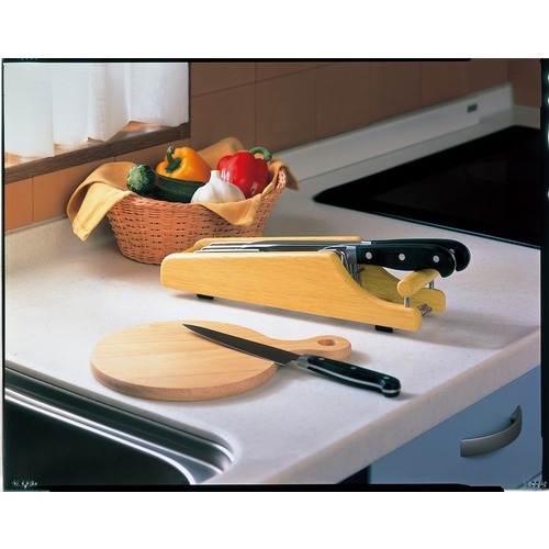 KAI 木製包丁スタンド3本用 AP－0520｜【ハンズネットストア】