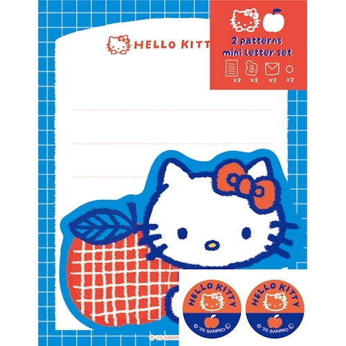 古川紙工 ダイカットミニレターセット サンリオキャラクターズフルーツ