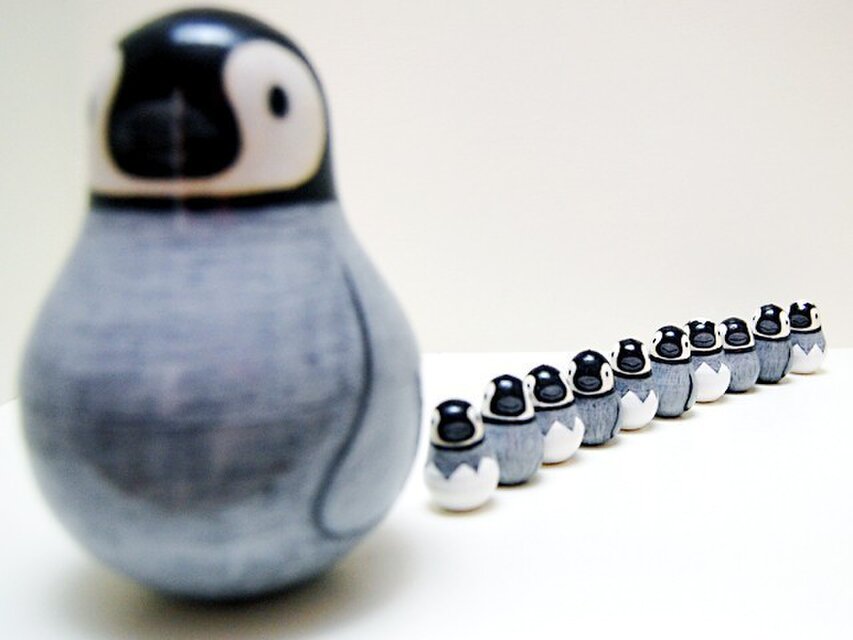 1234…ペンギン♪コペンギン♪マトリョーシカ［2］ | iichi 日々の