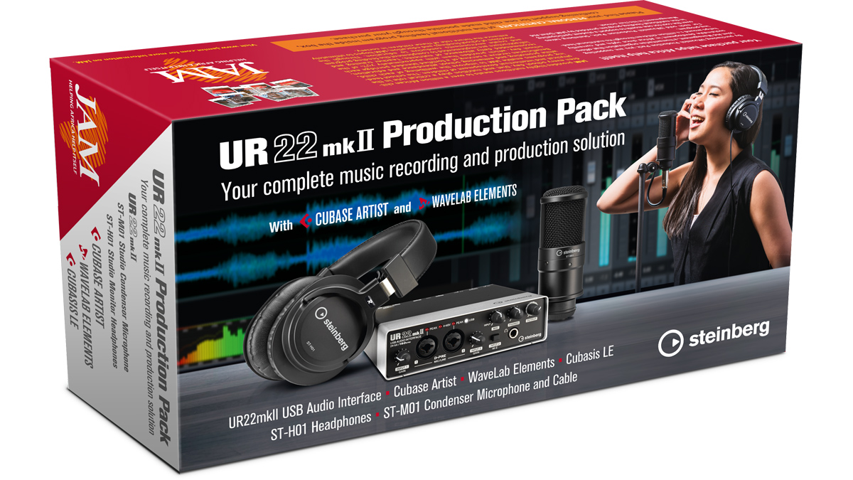 Steinberg's UR22mkII Production Pack gives you everything you need