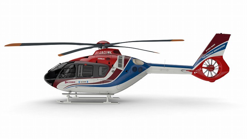 取材用ヘリコプター：毎日と共同、新型取材ヘリ導入 愛称を募集 [写真