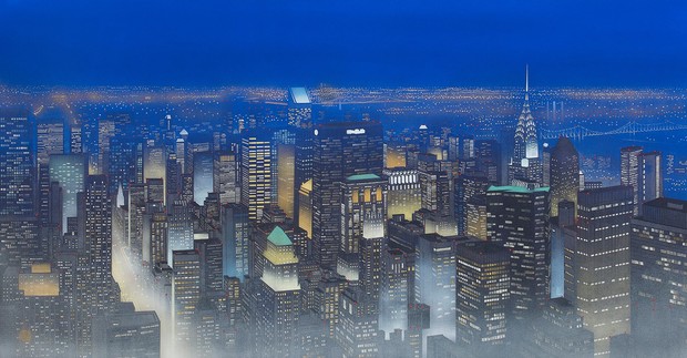 情熱人：「都市の肖像」を描く日本画家――岩波昭彦さん | 週刊