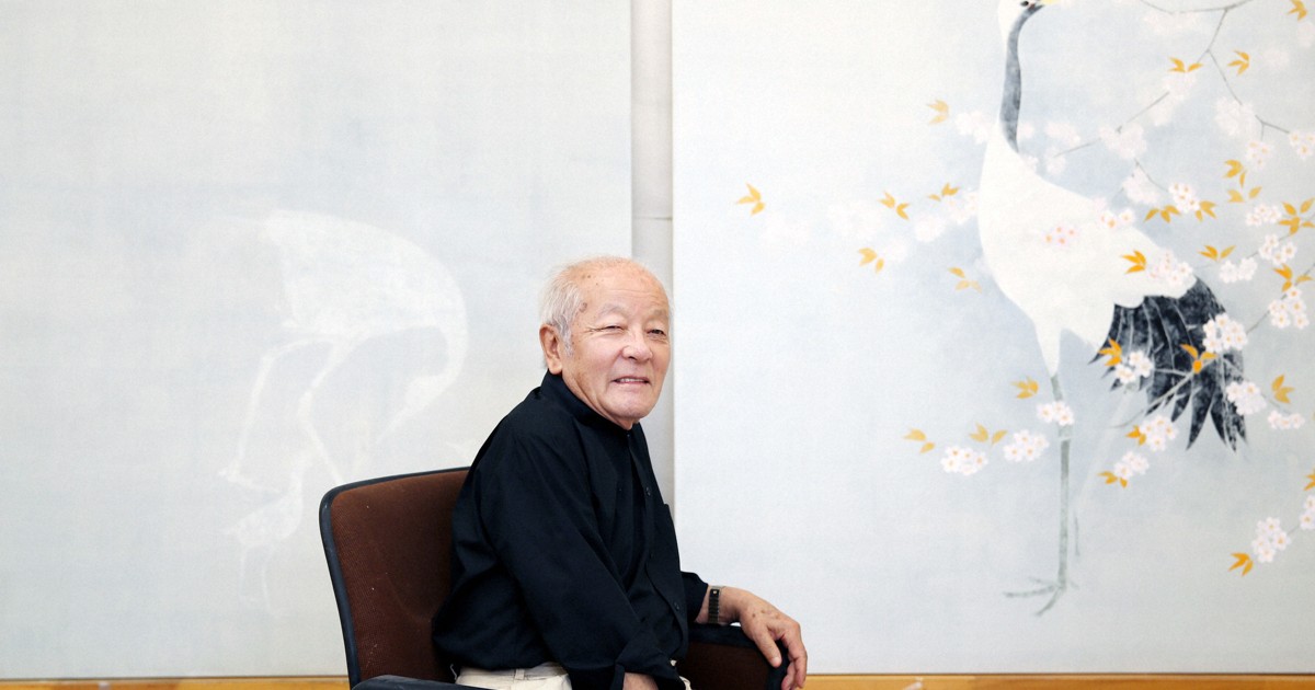 日本画家の上村淳之さん死去 91歳 文化勲章受章者、花鳥画を追究 [写真