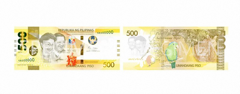 民主化指導者から野生動物に フィリピン新紙幣のデザインが物議 [写真