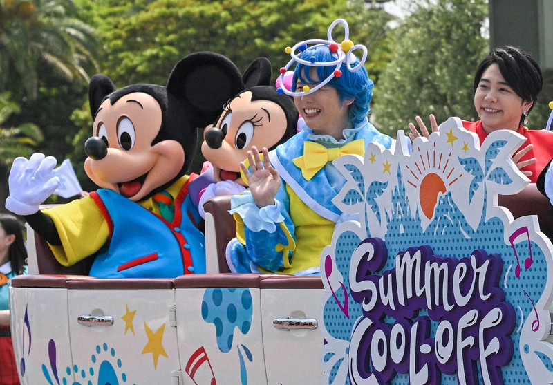 びしょ濡れMAX” 東京ディズニーリゾートで夏のイベント始まる [写真