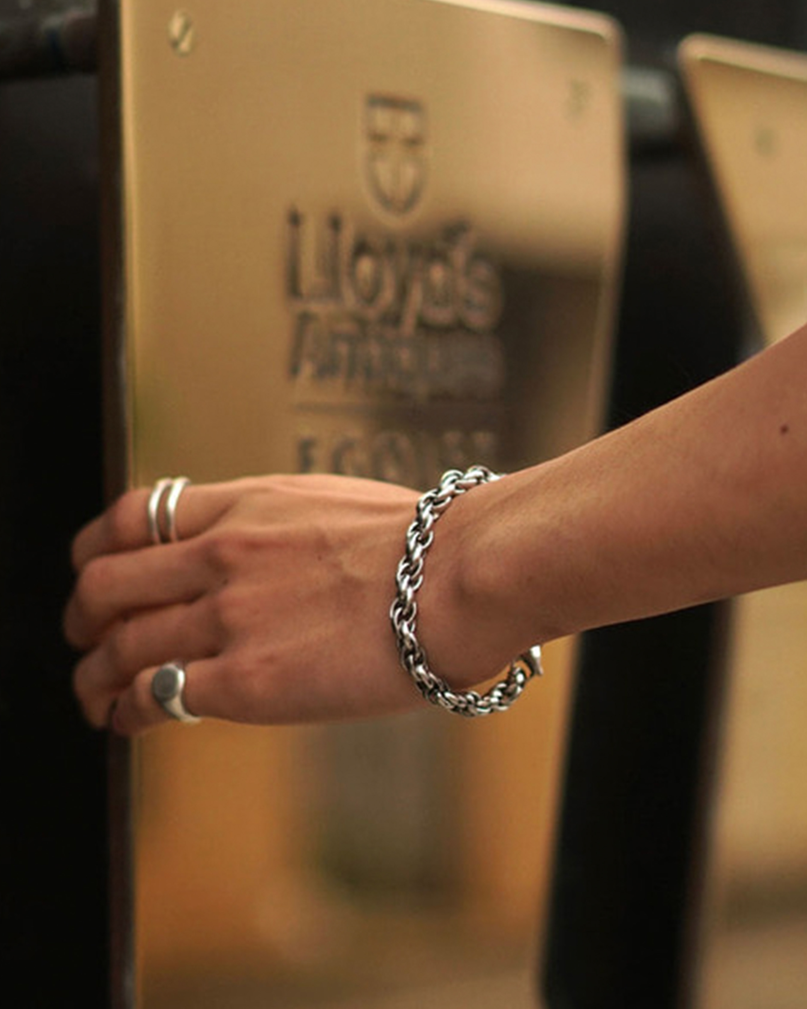 サージカルスチールチェーンブレスレット | ファッション通販サイト NUGU