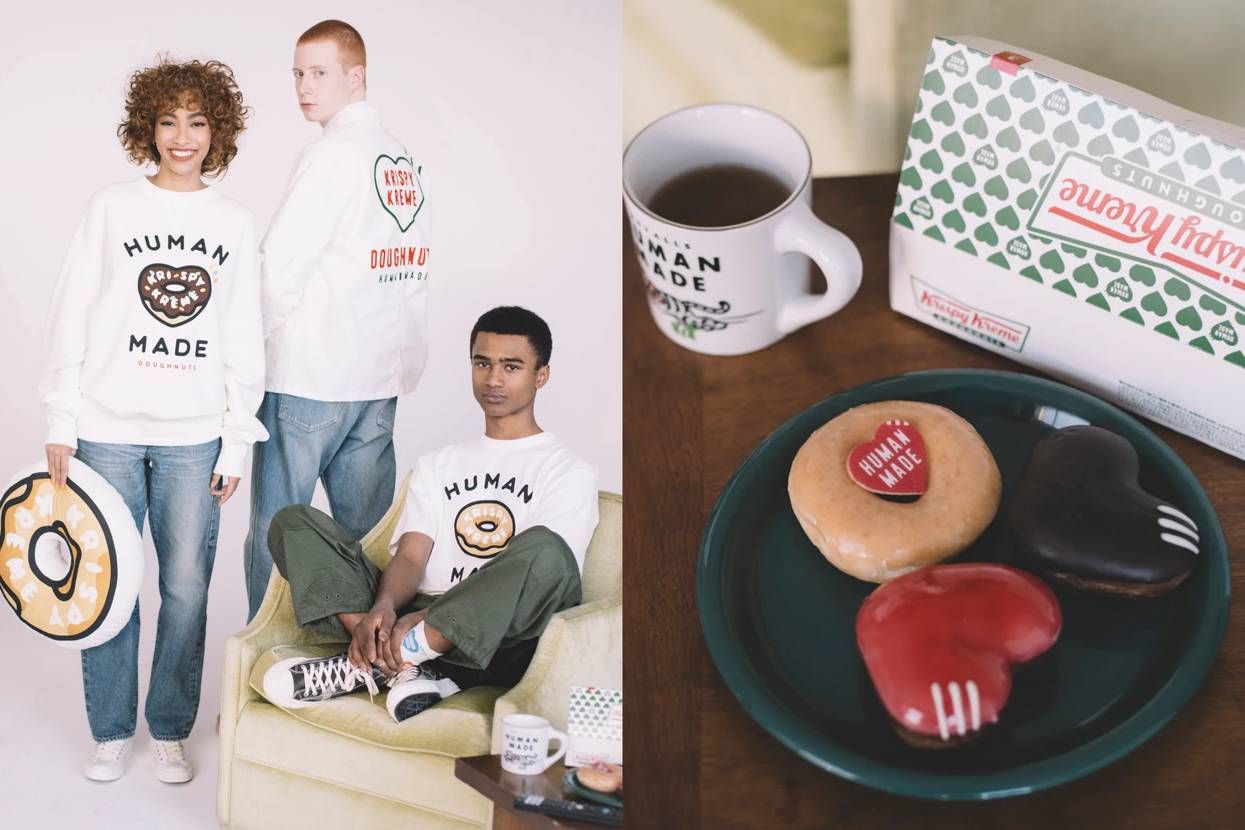 2/1発売｜Krispy Kreme Doughnuts × HUMAN MADE collection｜抽選/販売