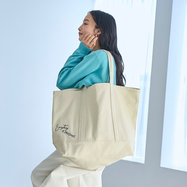 推しカラービッグトートバッグ[品番：COEW0006789]｜coen【women