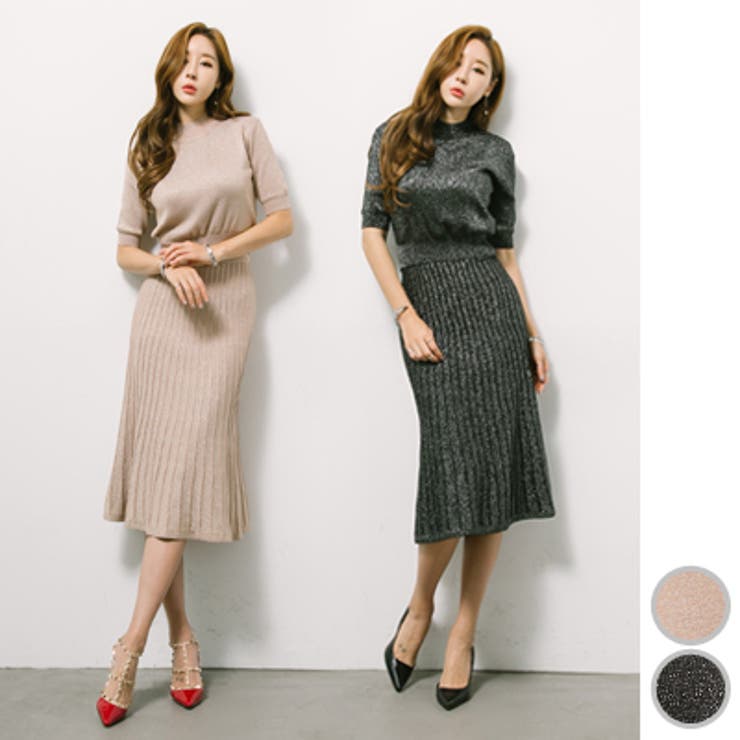 op18203】ツーピース レディース セットアップ[品番：KW000011036